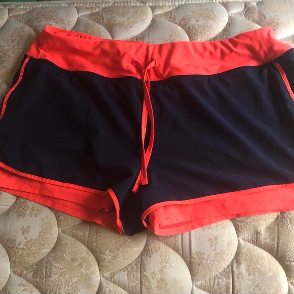 cute bright athletic shorts